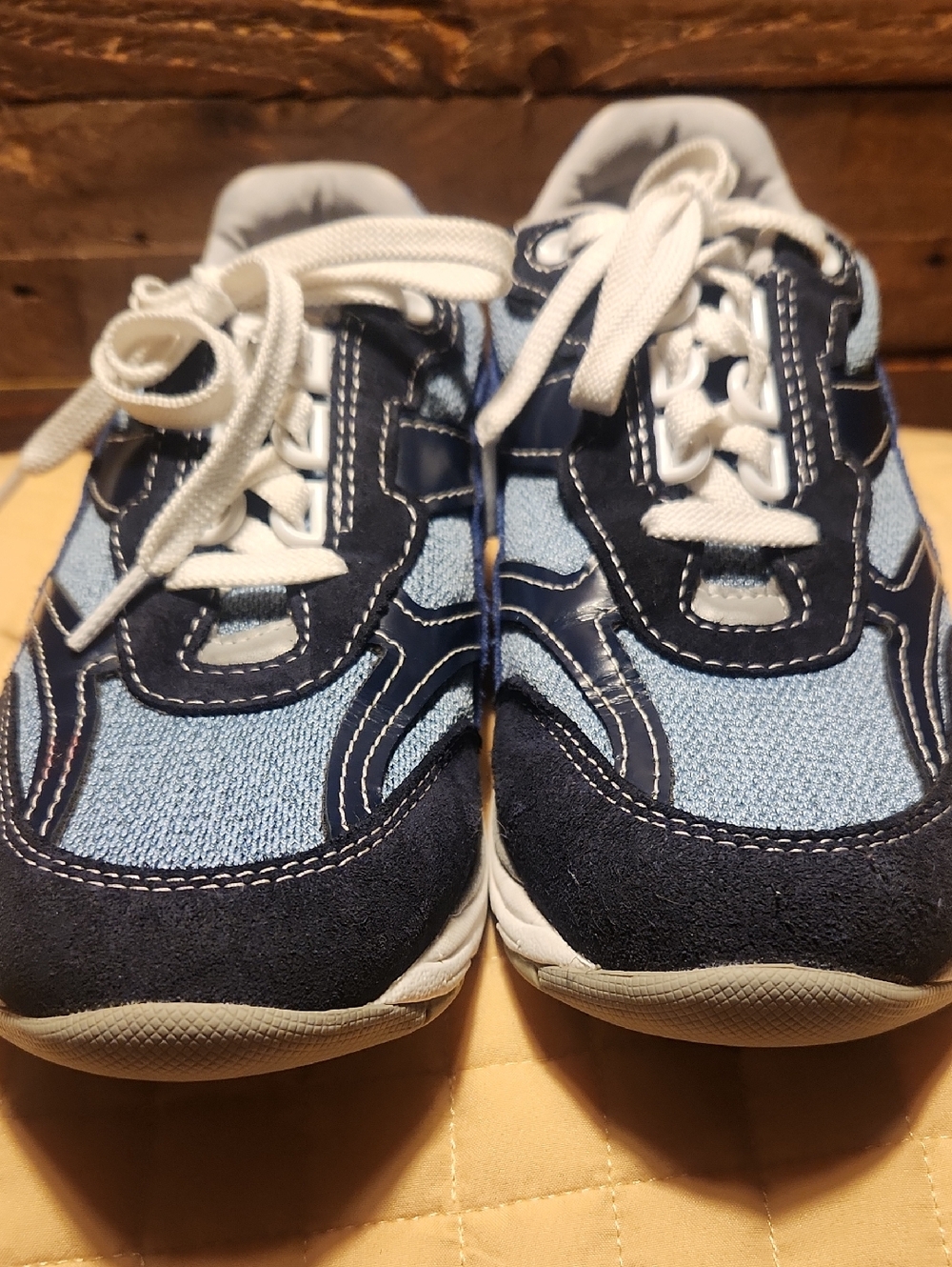 SAS Women's Tour Mesh Blue Walking Athletic Lace Up Shoes - Picture 6 of 10